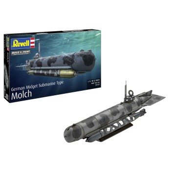 revell German Midget Submarine Type Molch 1/72 05187