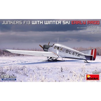 miniart JUNKER F13 WITH WINTER SKI - EARLY PROD 1/48 48020