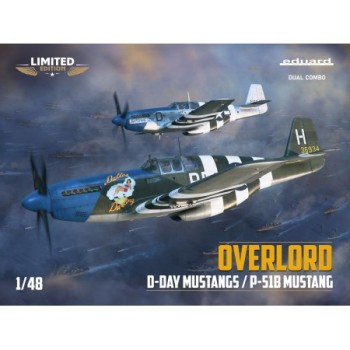 eduard OVERLORD: D-DAY MUSTANGS / P-51B MUSTANG DUAL COMBO 1/48 11181