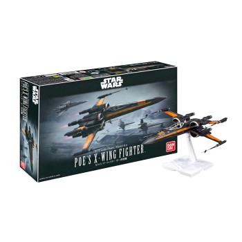 revell bandai star wars Poe's X-Wing Fighter 1/72 01216