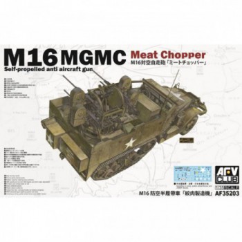 AFV club M16 MGMC Meat Chopper Self-propelled anti aircraft gun 1/35 af35203