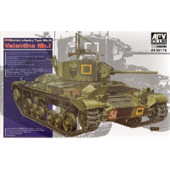 AFV club CHAR MOYEN BRITANNIQUE "VALENTINE" Mk.I 1/35 af35178