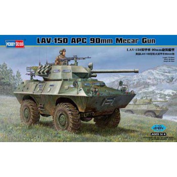 HOBBY BOSS LAV-150 APC 90mm MECAR GUN1/35 82421