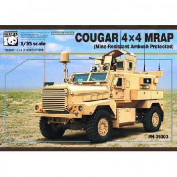 PANDAHOBBY COUGAR MRAP 4X4 VEHICULE BLINDE US 2012 1/35