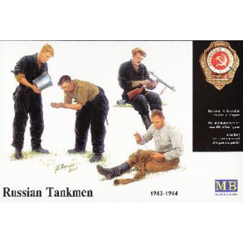 master box TANKISTES SOVIETIQUES AU REPOS 1943/1944 1/35 mb3535